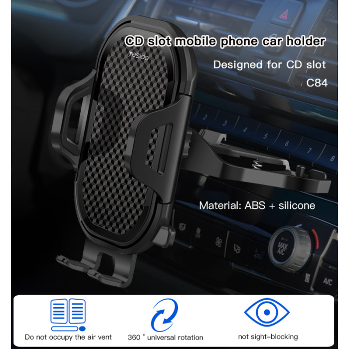 combination CD Slot and Air vent Clips