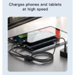 Type C to 4 ports Charging Cable